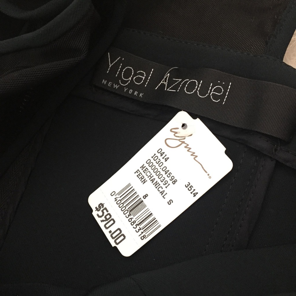 YIGAL AZROUËL Mechanical Sleeveless Top - Picture 5 of 6